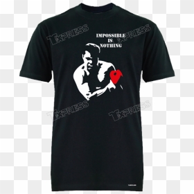 Impossible Is Nothing -black - Polera Con Oso Ralph Lauren, HD Png Download - nothing png