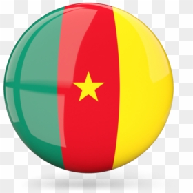 Cameroon Flag Png Transparent Images - Cameroon Flag Png, Png Download - indian flag circle png