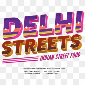 Delhi Streets Logo Colour Details - Delhi Street Logo, HD Png Download - indian mix sweets png