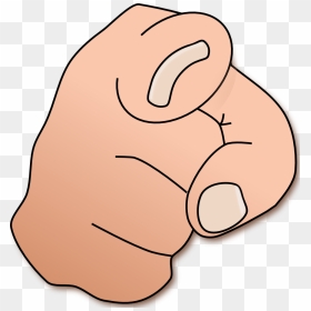 Finger Pointing At You Emoji, HD Png Download - vintage pointing hand png