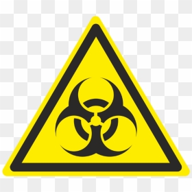 Biohazard Png - Biohazard Symbol In Triangle, Transparent Png - hazard png