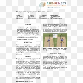 Document, HD Png Download - cricket pitch png