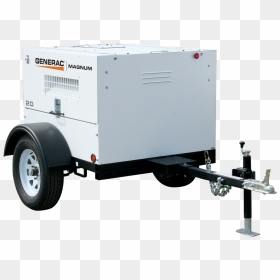 Generac Mlg20if4 Mobile Diesel Generator - Generac Generator Trailer, HD Png Download - mlg png pack