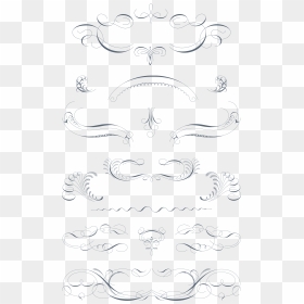 Drawing, HD Png Download - simple flourishes png