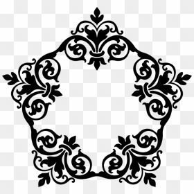 Flourish Clipart , Png Download - Png Transparent Damask Designs, Png Download - simple flourishes png