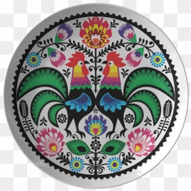Traditional Polish Folk Art, HD Png Download - traditional mexican embroidery patterns png