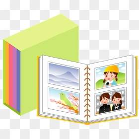 Photo Album Clipart - Greeting Card, HD Png Download - album design png