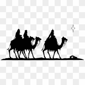 Christmas,christmas Men,free Vector Graphics,free Pictures, - Three Wisemen Clip Art, HD Png Download - camel vector png