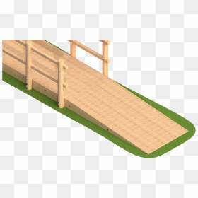 Timber Wheelchair Ramps Uk, HD Png Download - ramp png