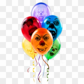 Scary Halloween Pictures Cartoon, HD Png Download - creepy clown png