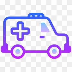 Free Ambulance Icon Png - Cars White Transparent Background, Png Download - ambulance van png