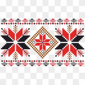 Ornament Textile Or Fiber Art, HD Png Download - traditional mexican embroidery patterns png