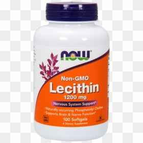 Lecithin 1200 Mg Softgels - Inositol Capsules, HD Png Download - non gmo png