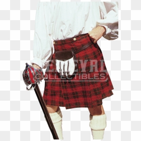 Transparent Kilt Clipart - Reg And Green Kilt, HD Png Download - nothing png