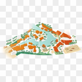 Riverland Map - Illustration, HD Png Download - person walking side view png