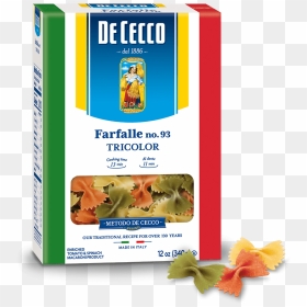 De Cecco Pasta Tricolor, HD Png Download - tri color png