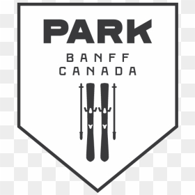 Park Crest Black Ski Logo Badge, HD Png Download - ban symbol png