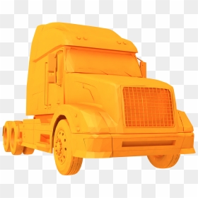 Trailer Truck, HD Png Download - ups truck png