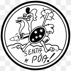 Senta A Pua Logo Black And White - Senta Pua Png, Transparent Png - pua png