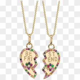 Transparent Gold Rope Chain Png - Pendant, Png Download - bff png