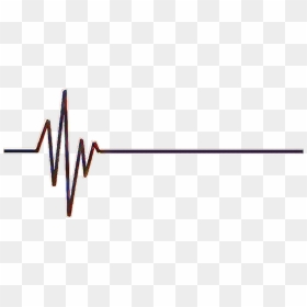 Heartbeat Line Stickers Decoration - Heartbeat Line, HD Png Download - line stickers png
