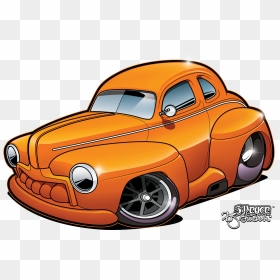Toon Hero Image - Antique Car, HD Png Download - ups truck png