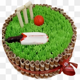 Cricket Birthday Cake, HD Png Download - cricket pitch png