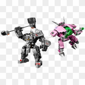 D Va And Reinhardt Lego, HD Png Download - overwatch reinhardt png