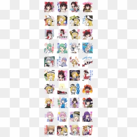 Touhou Project Line Stickers, HD Png Download - line stickers png