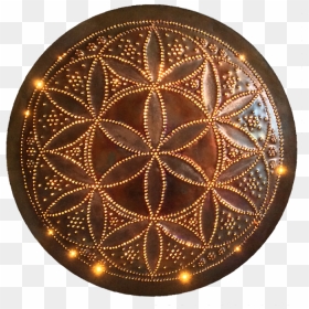 Seed Of Life Copper Lightmandala - Circle, HD Png Download - seed of life png