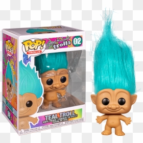 Good Luck Trolls - Rainbow Troll Funko Pop, HD Png Download - trolls hair png