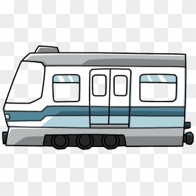 Download Hd Image Royalty Free Library Car Scribblenauts - Subway Clipart Png, Transparent Png - subway train png