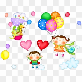 Happy Children's Day Clipart, HD Png Download - molduras png infantil