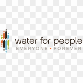 Water For People Brand Overview Logo - Water For People Logo Transparent, HD Png Download - people logo png