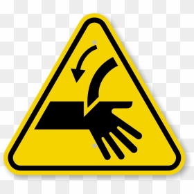 Transparent Warning Sign Clipart - Cutting Hazard Symbol, HD Png Download - hazard png