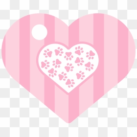 Plaquinha Com Corações Rosa Png , Png Download - Heart, Transparent Png - corações png