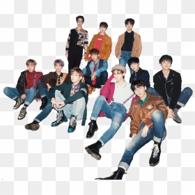 Crowd Clipart Youth - Wanna One Nothing Without You Png, Transparent Png - nothing png