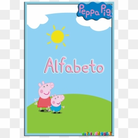 Alfabeto Da Peppa Pig Para Imprimir, HD Png Download - peppa png