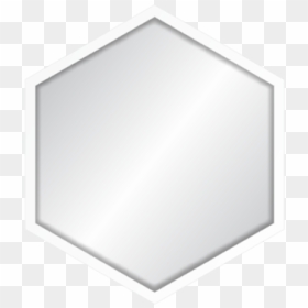Moldura Hexagonal Em Png, Transparent Png - moldura branca png