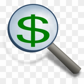 Financial Clipart, HD Png Download - magnifier png