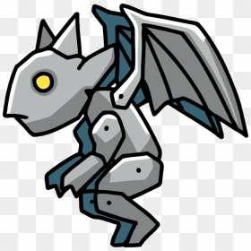 Scribblenauts Gargoyle Clip Arts - Scribblenauts Gargoyle, HD Png Download - gargoyle png