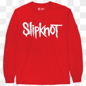 Long-sleeved T-shirt, HD Png Download - slipknot png