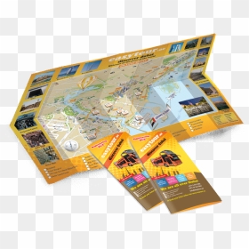 Flyer, HD Png Download - folded map png