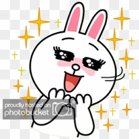 Cony Line Sticker Png, Transparent Png - line stickers png
