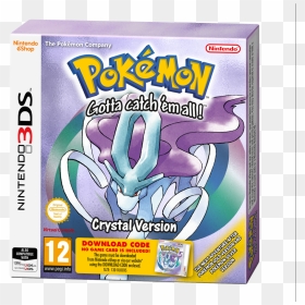 Pokemon Crystal 3ds, HD Png Download - pokemon text box png