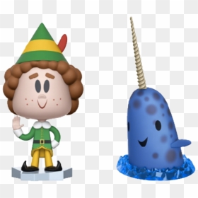 Narwhal From Elf Clipart - Narwhal Elf Movie Characters, HD Png Download - buddy the elf png