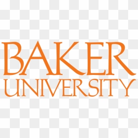 Baker University Wordmark - Baker University, HD Png Download - baker png