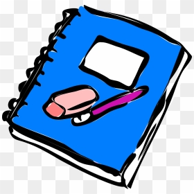 Notebook Clip Art, HD Png Download - school books png