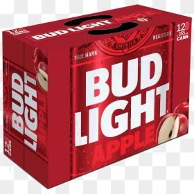 Bud Light Apple Bottle - Bud Light Apple 12 Can, HD Png Download - budlight png
