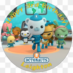 Octonauts Personalised Round Printed Birthday Cake - Octonauts Season 5 Episode 1, HD Png Download - octonauts png